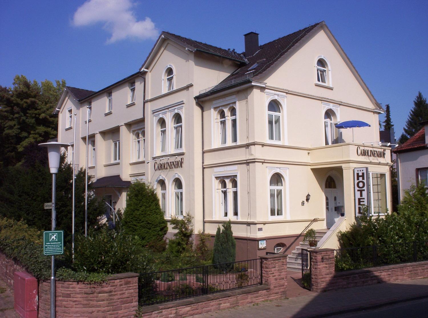 Hotel Carolinenhof Bad Pyrmont Exteriör bild